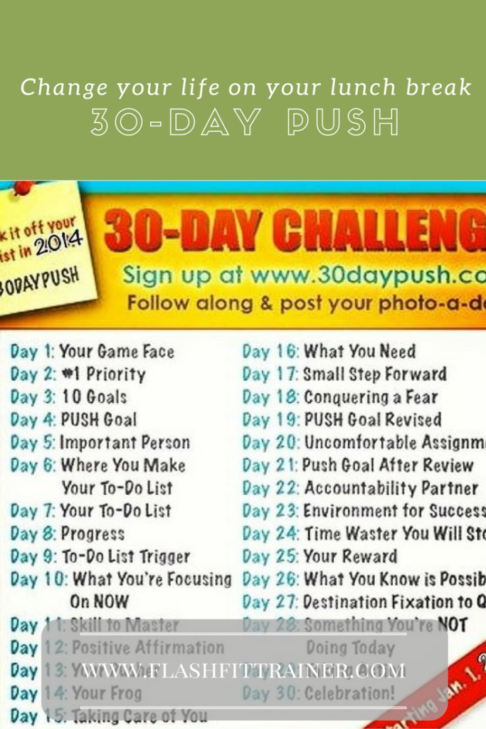 30 Day Push Chalene Johnson