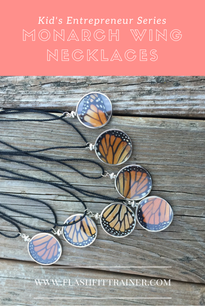 Monarch Wing Necklace DIY