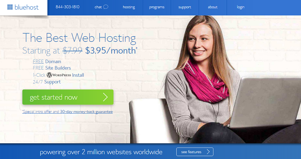 Bluehost for freelance writers