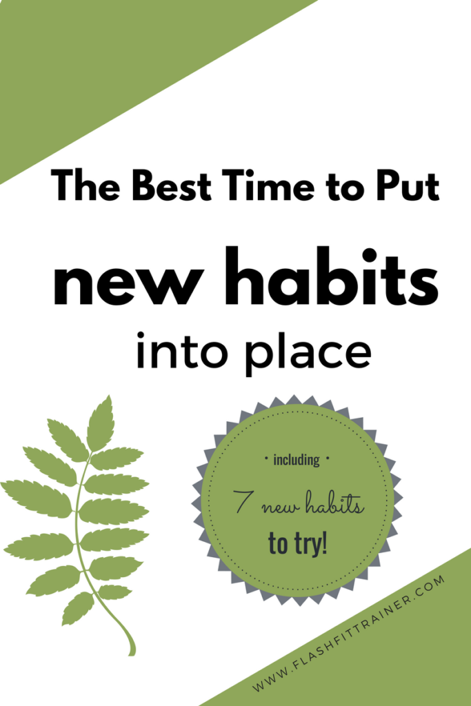 make new habits stick