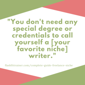 credentials you need to be a freelance writer