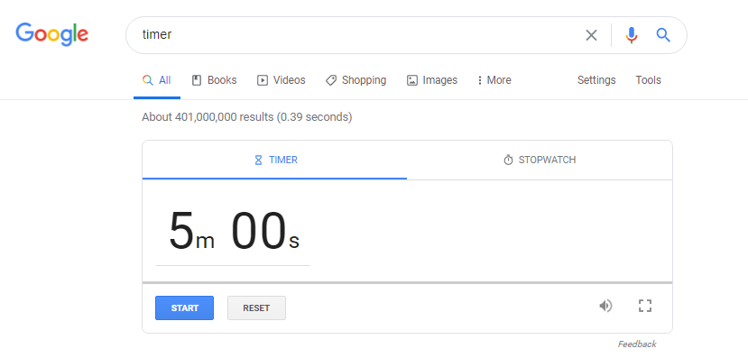google timer write faster